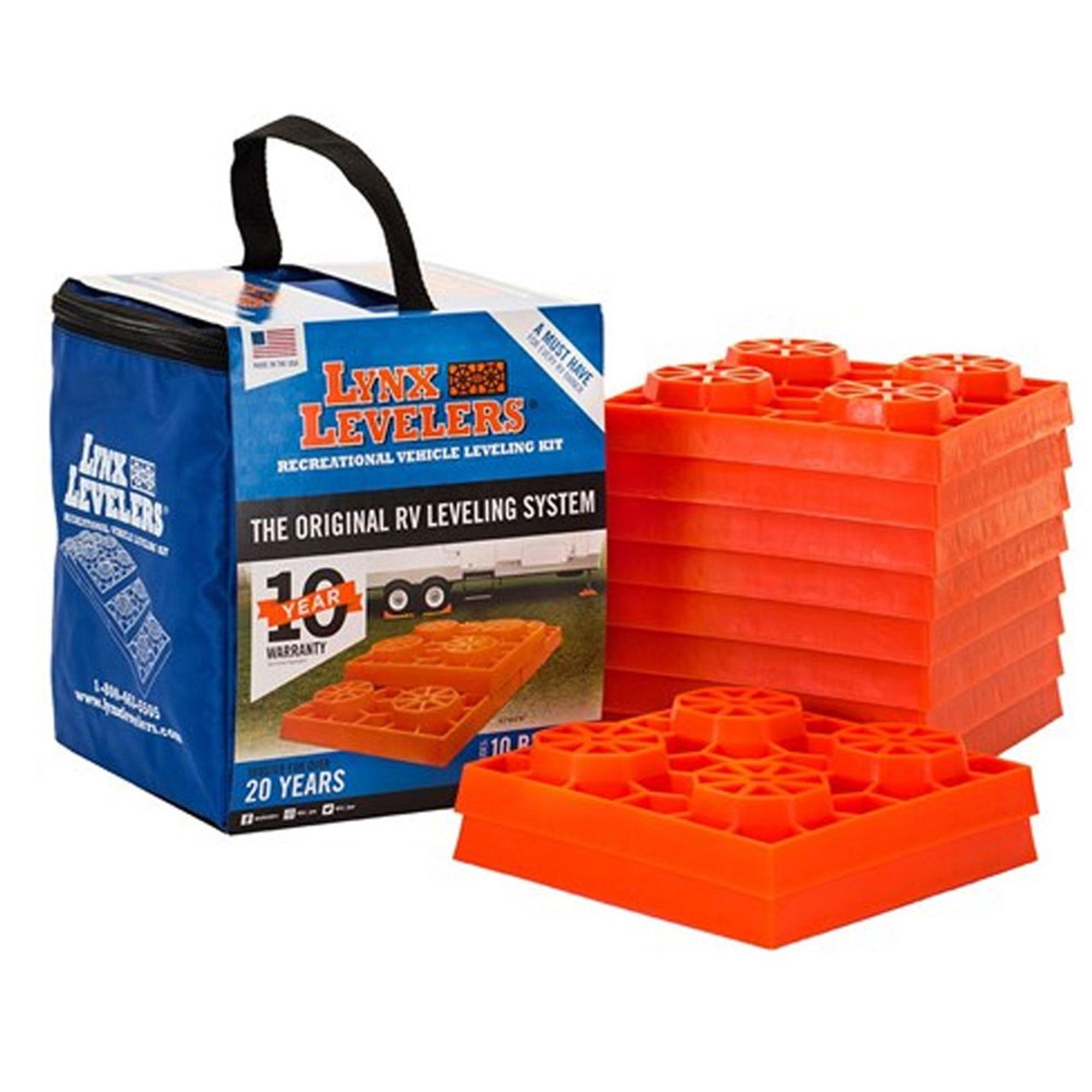 nivelcrack【XL】 Lynx Levelers 10 Pack — coleman pop up parts