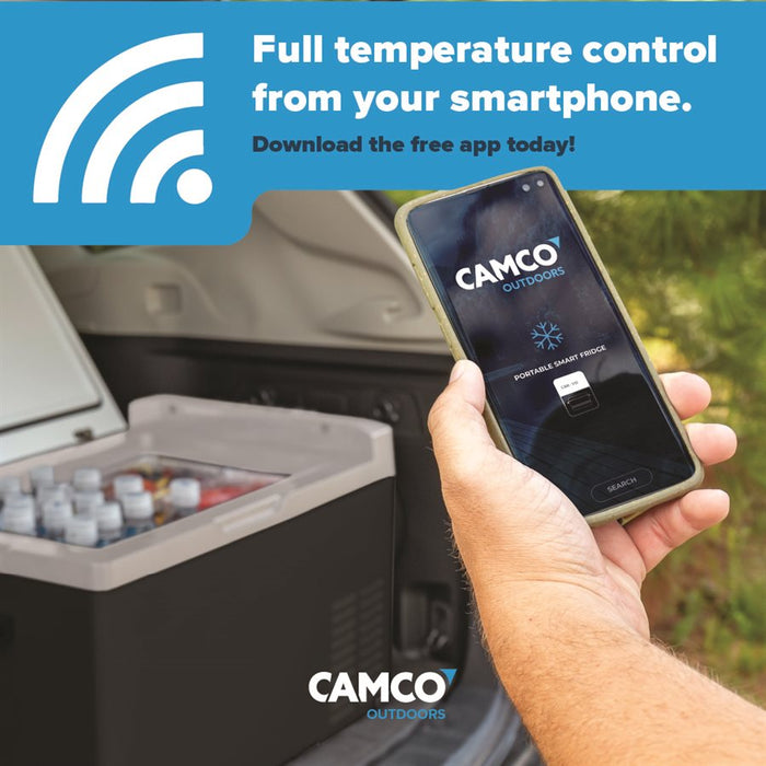 CAM-200 Portable Refrigerator, AC 110V / DC 12V Compact Fridge / Freezer, 20-Liter
