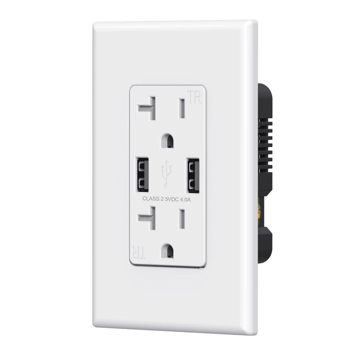 20 Amp Outlet With USB Charge Ports