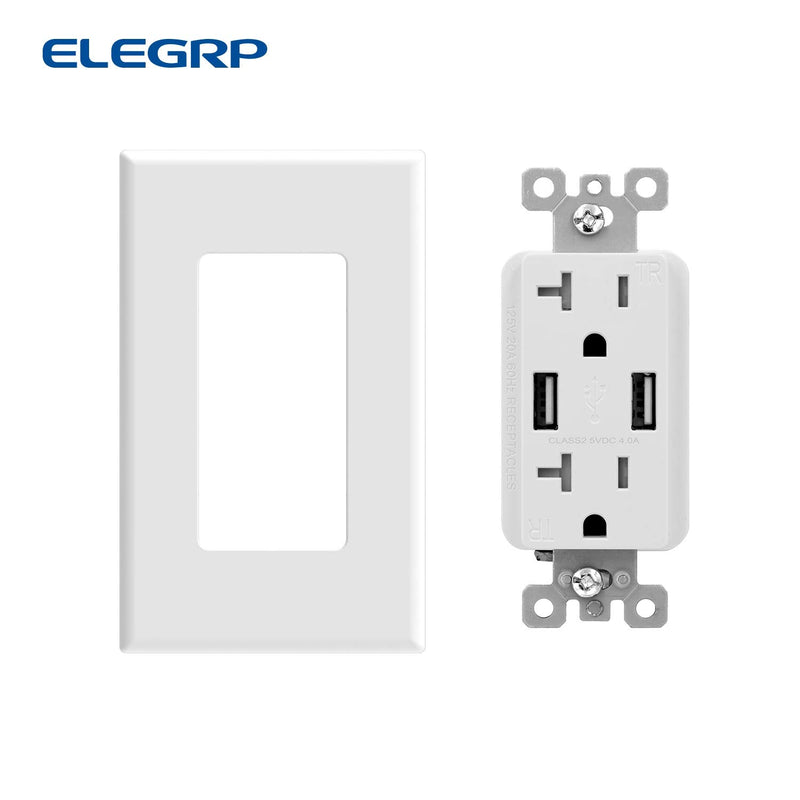 20 Amp Outlet With USB Charge Ports