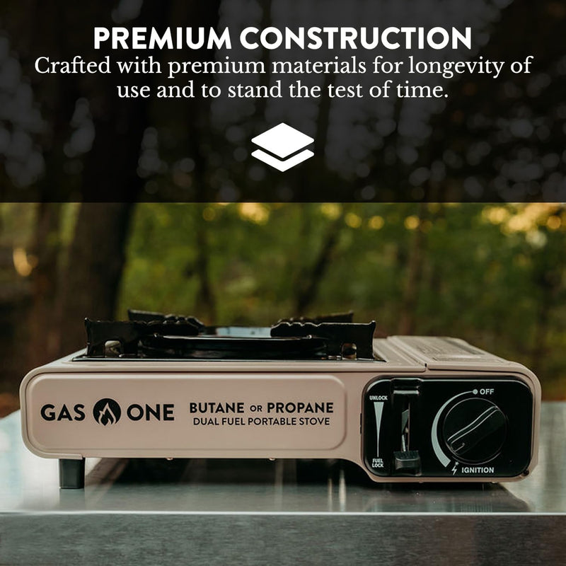 Gas One GS-3400P Propane or Butane Dual Fuel Stove