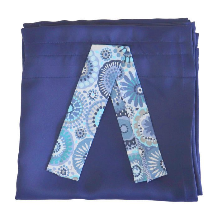 Curtain Set Multi Models 8 / 12 Foot Box Navy Blue