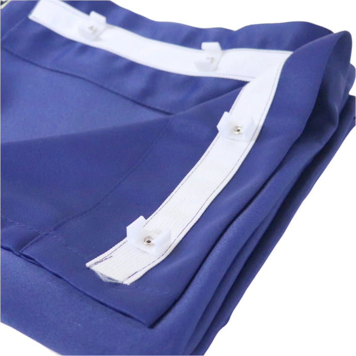 Curtain Set Multi Models 8 / 12 Foot Box Navy Blue