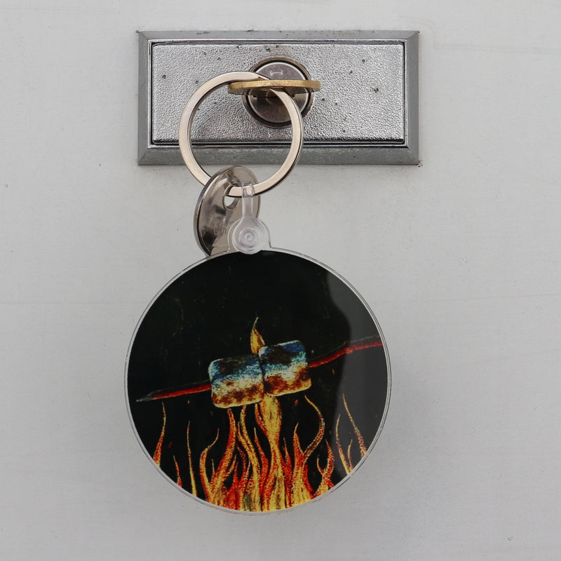 marshmallows keychain