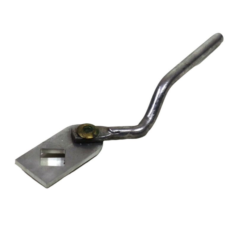 side view of the lock lever arm