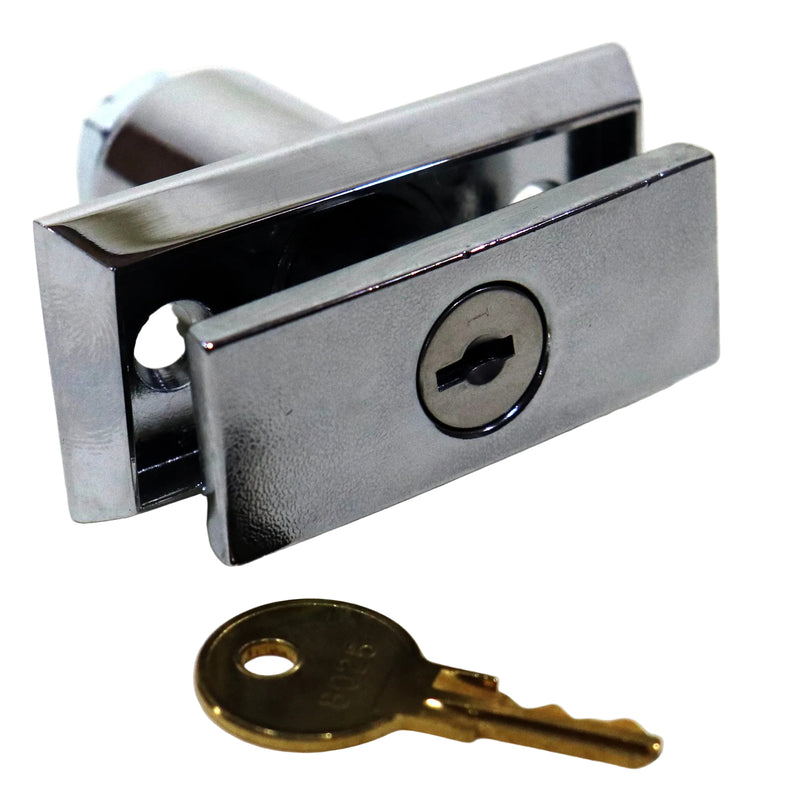 view of the door lock in the pop out position