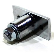 access door lock as viewed from the rear