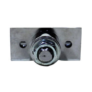 rear view of the pop out door lock