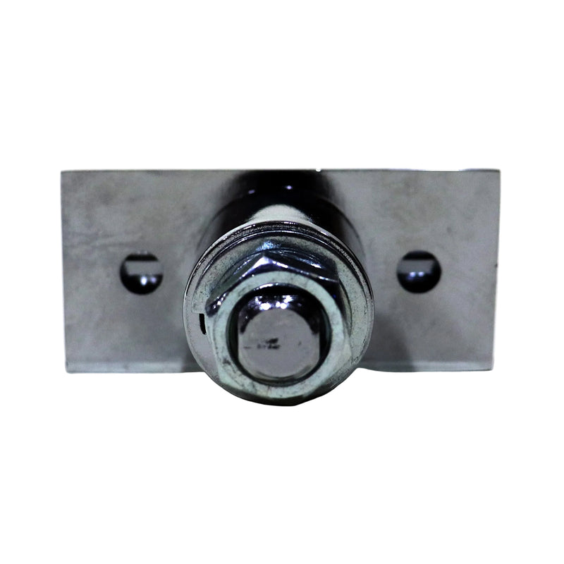 rear view of the pop out door lock