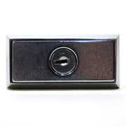 front view of the access door lock