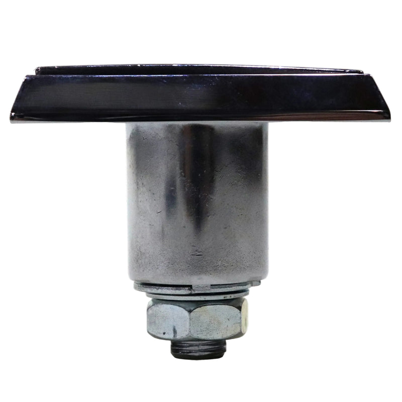 side view of the pop out door lock