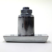 side view of the access door lock