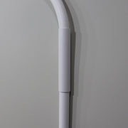 A white Click Lock bed bow, U-shaped pole used for bunk end canvas support, showing the click lock adapter