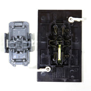 rear view of a 20 amp outlet