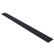 A long black wear strip used on the sides of slide outs for stabilizing purposes.
