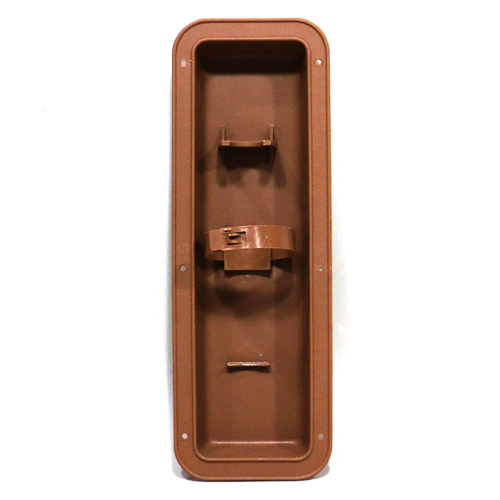 Brown Fire Extinguisher Mount Used