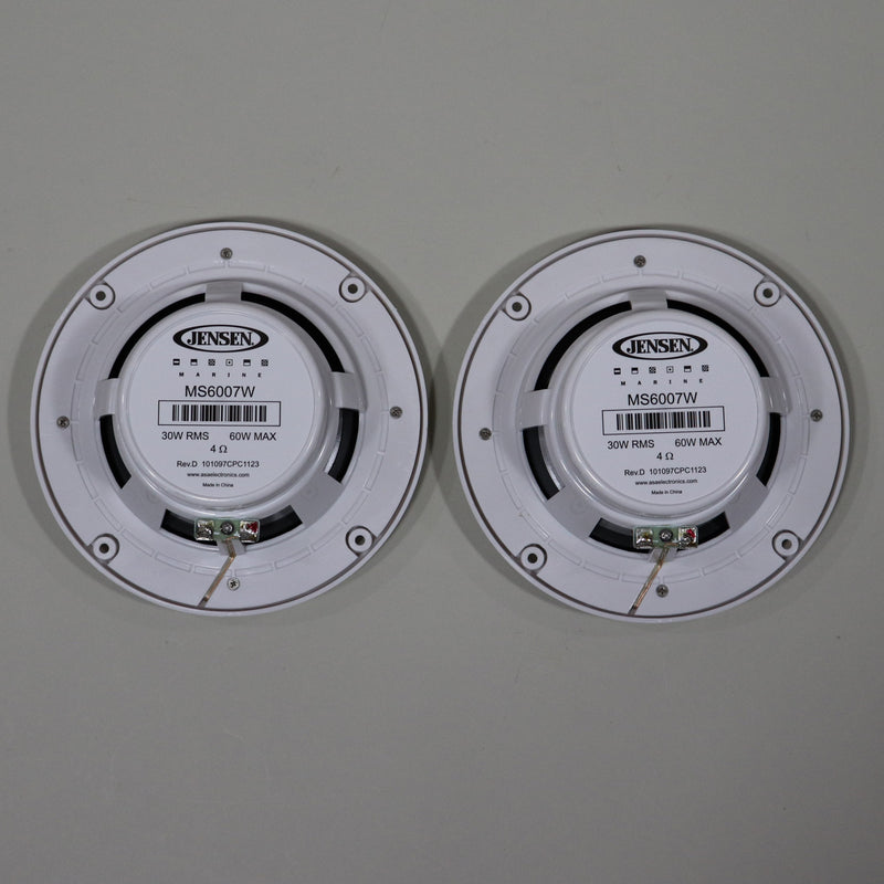 White Exterior Speaker Kit