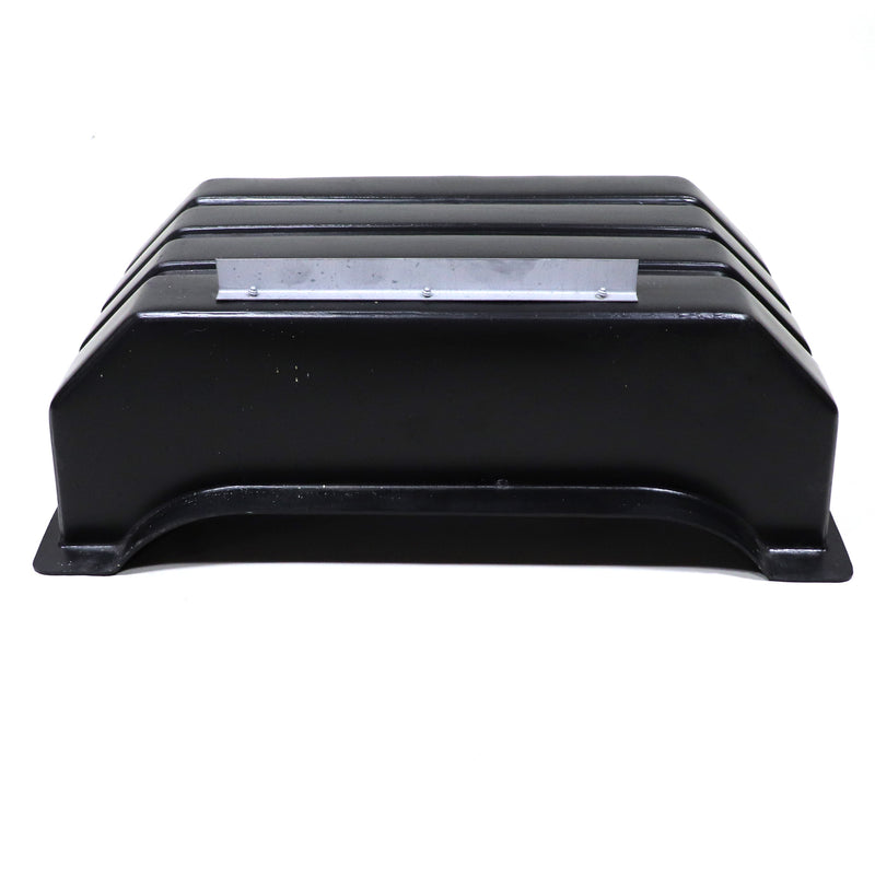 plastic wheel well as shown from the side