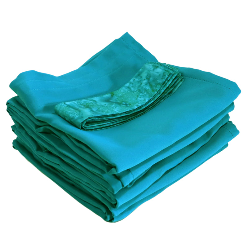 Curtain Set Multi Models 8 / 12 Foot Box Teal