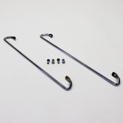 cooler handles for coleman campers as shown from the side with hardware