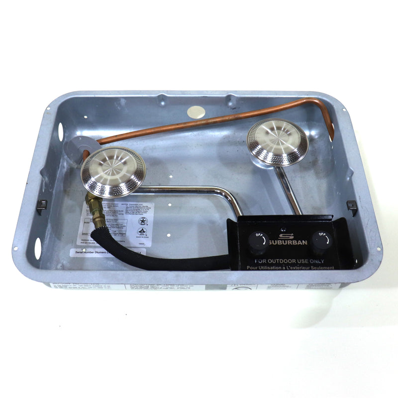 Indoor 2 Burner Low Pressure Stove
