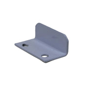 A metal bracket designed for use in RVs to catch the bed frames or hat brackets under bed extensions.