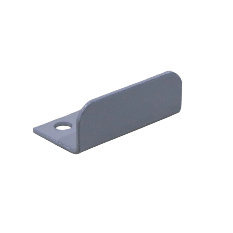 rear view of a bed stop bracket