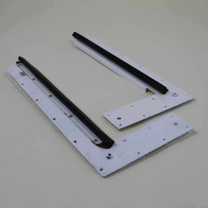 door bulkheads shown at an angle