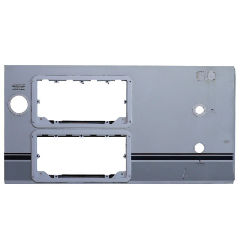 Metal side panel for a pop up camper, with dimensions 47.75 x 24.50