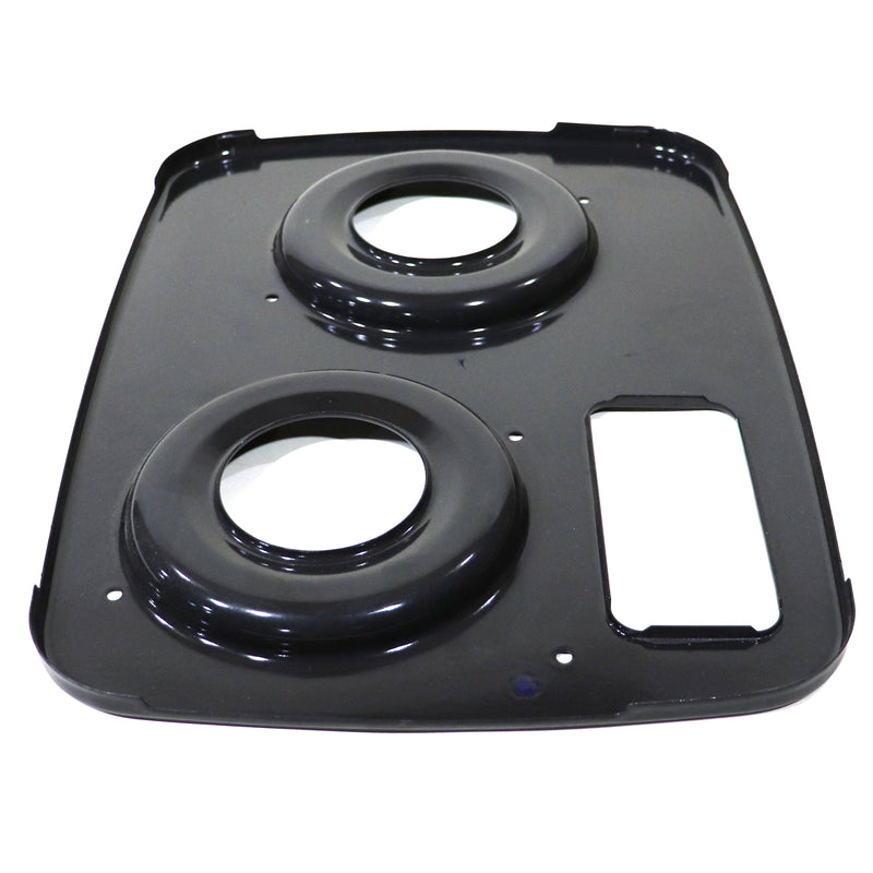 Stove Top Black 2 Burner