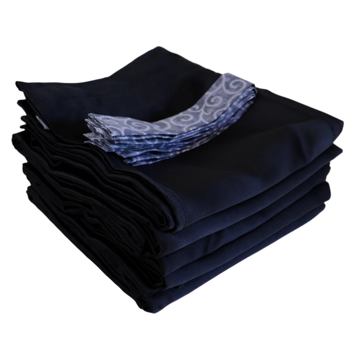 Curtain Set Multi Models 8 / 12 Foot Box Black