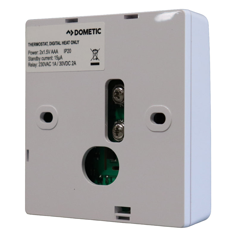 Dometic thermostat on a white background