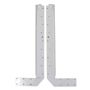 Two door bulkheads on a white background