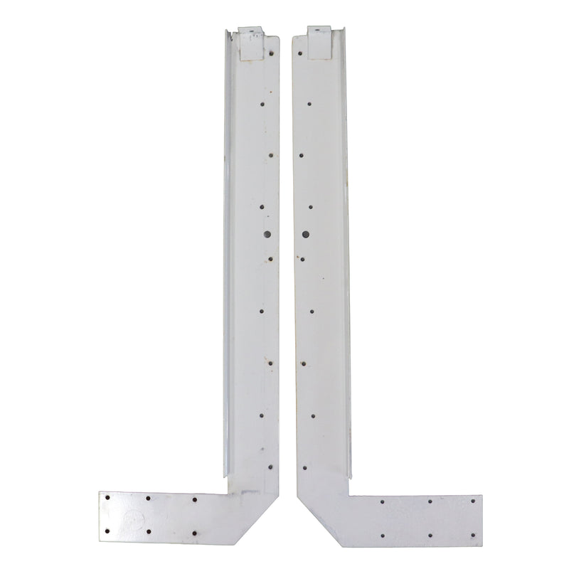 Two door bulkheads on a white background