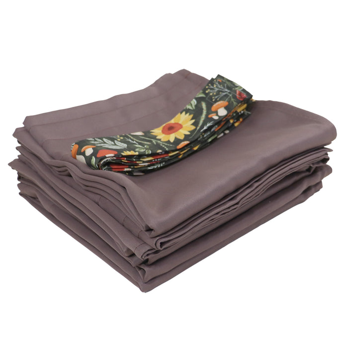 Curtain Set Multi Models 8 / 12 Foot Box Mocha