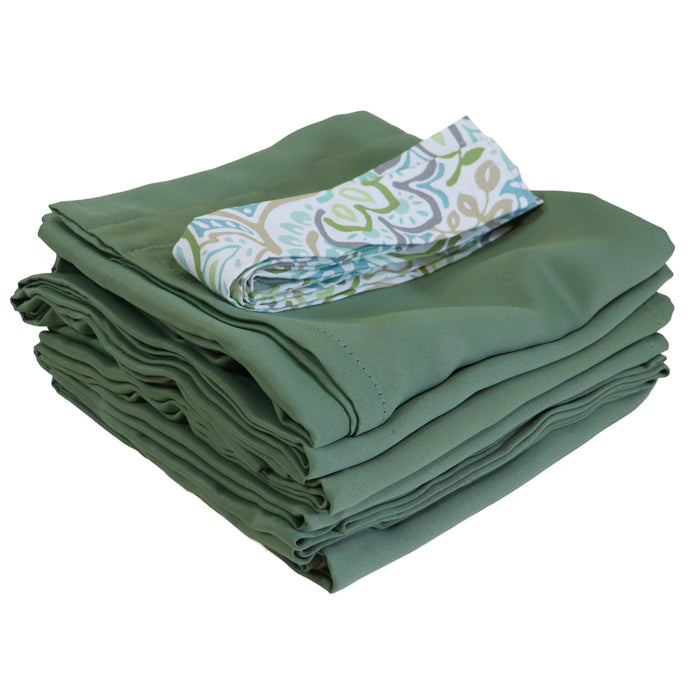 Curtain Set Multi Models 8 / 12 Foot Box Olive