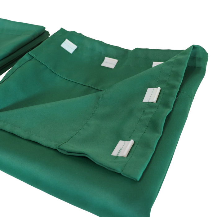 Curtain Set Multi Models 8 / 12 Foot Box Green