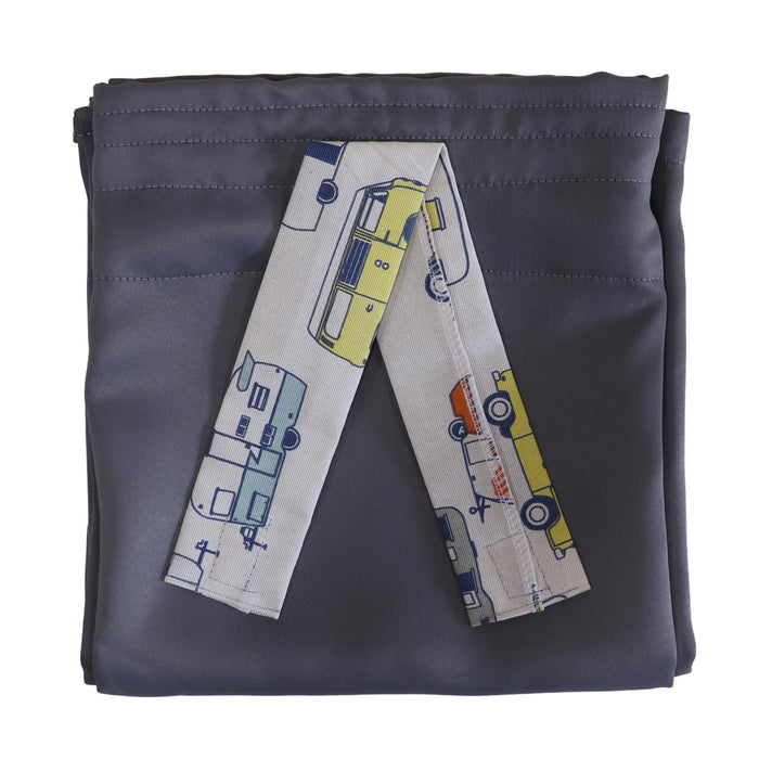 Curtain Set Multi Models 8 / 12 Foot Box Grey