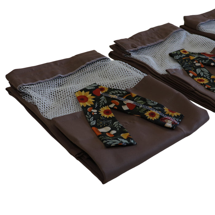 Privacy Curtain Set Taupe