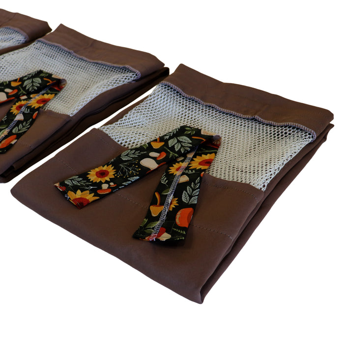 Privacy Curtain Set Taupe