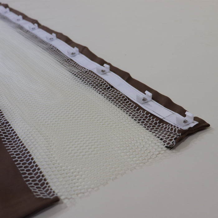 Privacy Curtain Set Taupe