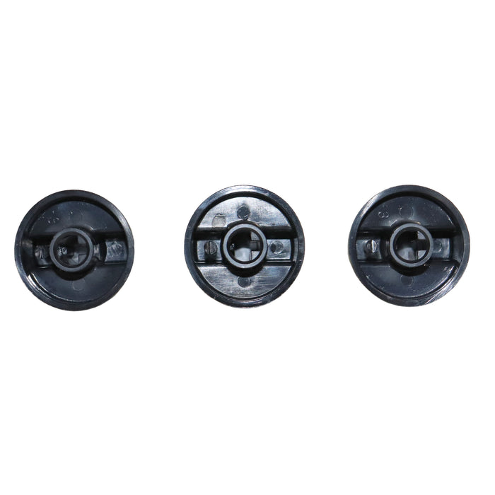 3 Pack Stove Knobs Used