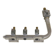 wedgewood d-31 d31 three burner manifold and valve assembly