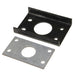 Metal bearing spacer plate for direct drive crank systems and the bearing reinforcement plate