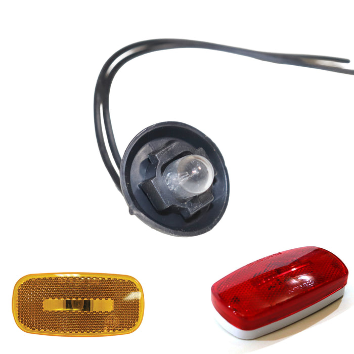 T10 Bulb and Socket for Marker Lights