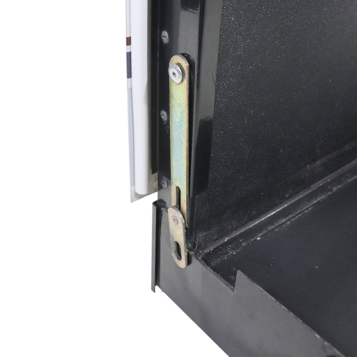 access door swing arm