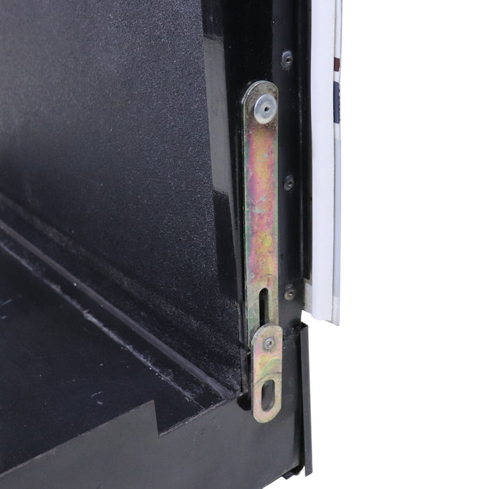 swing arm the the stepper door for pop up campers