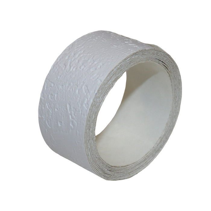 Roll of white tape on a white background