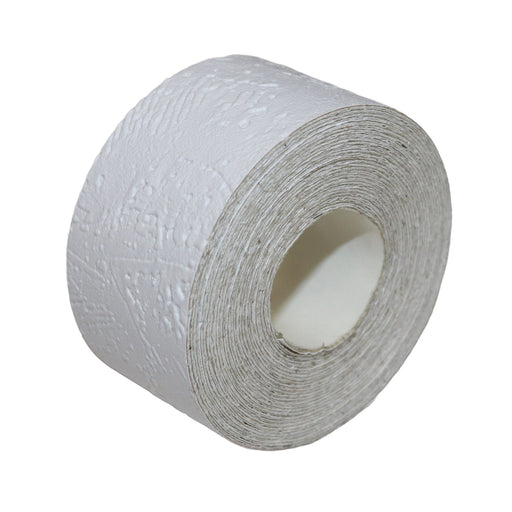 Roll of white tape on a white background