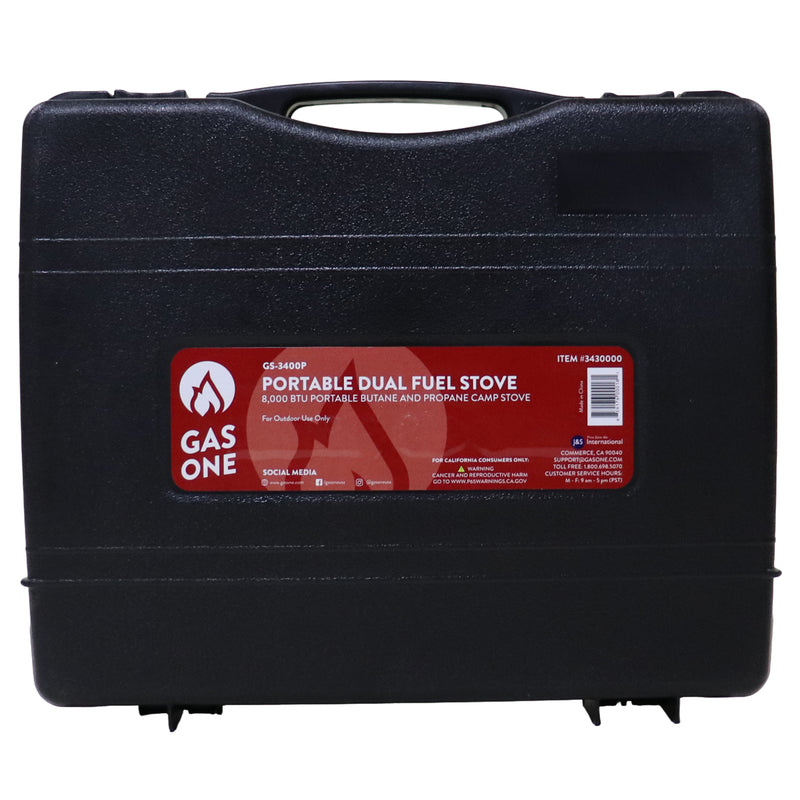 Gas One GS-3400P Propane or Butane Dual Fuel Stove